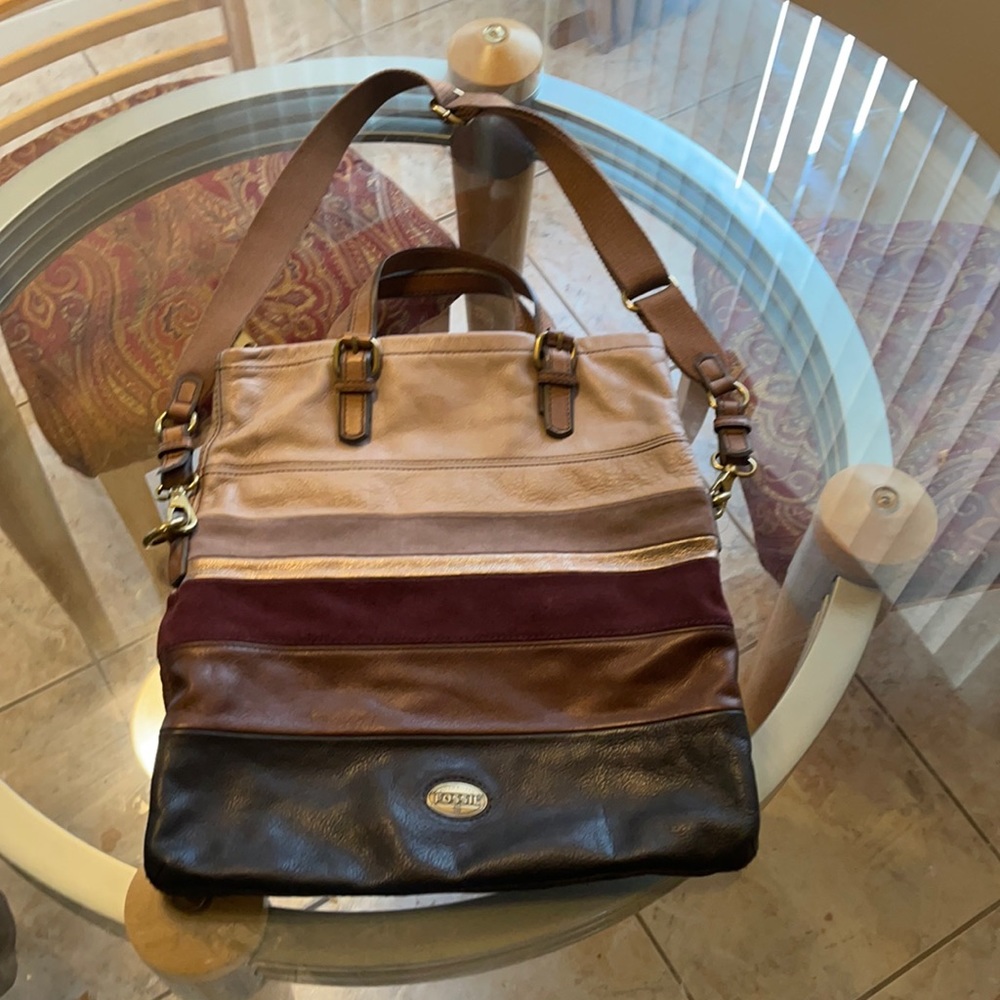 Leather Crossbody Satchel